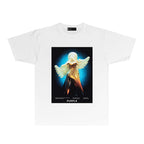PURPLE  fashion T-shirt