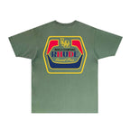 Rhude T-shirts Printed Trendy Pure Cotton