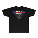 Rhude T-shirts Printed Trendy Pure Cotton