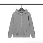 Chrome Heart Hoodie Chrome Heart Sanskrit embroidered hooded sweater sweater