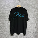 Rhude T-shirts Printed Trendy Pure Cotton