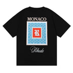 Rhude T-shirt Moroccan Micro Printed Short Sleeve T-shirt