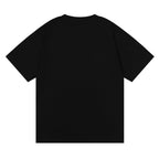 Rhude T-shirt Micro Label Alphabet Art Abstract Short Sleeve T-shirt