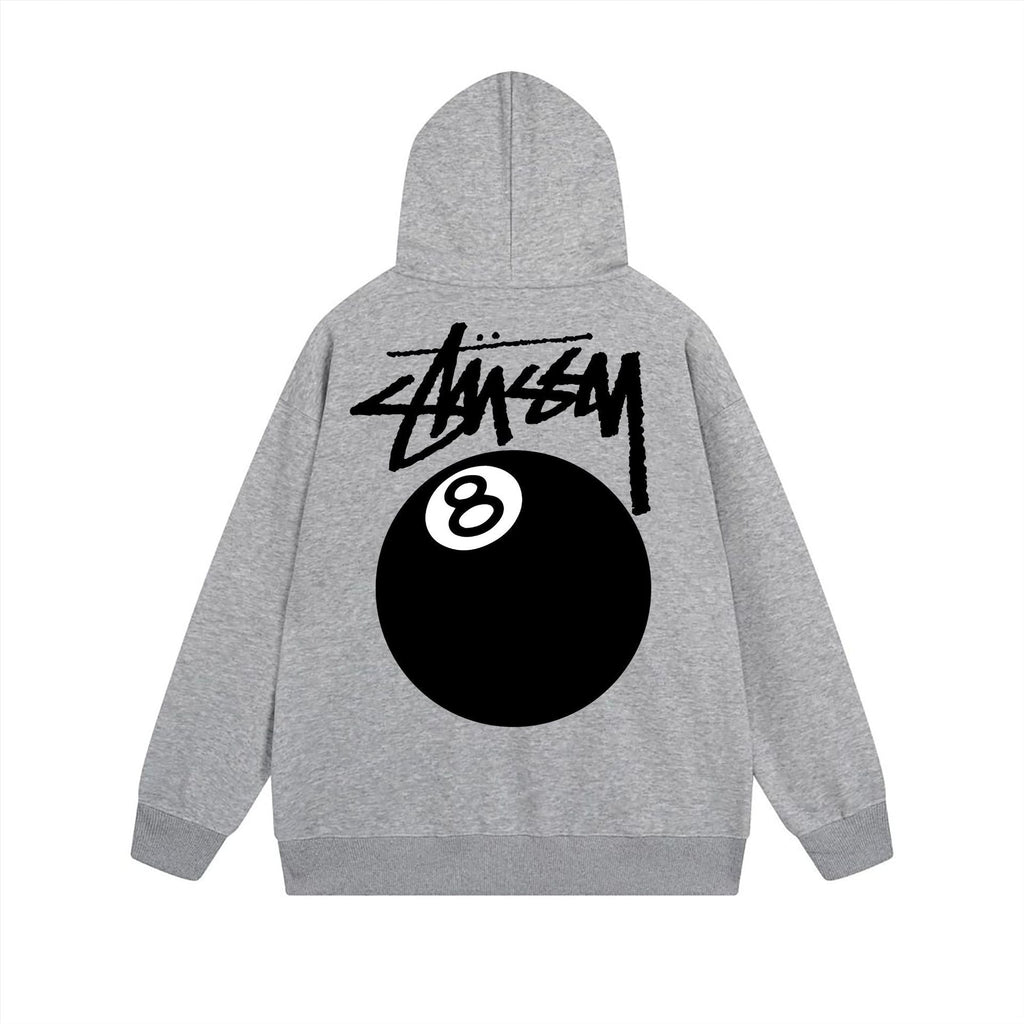 Stussy Hoodie Zip Cardigan Hooded Sweater