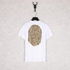 Bathing Ape T-Shirt Summer Leopard Print Short Sleeve T-shirt