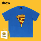Drew T-shirts Pizza Smiley T-shirt