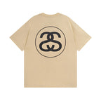 Stussy T-Shirts Casual Loose Couple T-Shirts