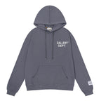Gallery Dept Hoodie Micro Label Alphabet Slogan Hooded Sweater