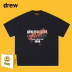Drew T-shirts Smiley Face Short Sleeve T-shirt