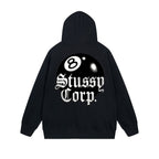 Stussy Hoodie Zip Cardigan Hooded Sweater