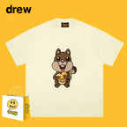 Drew T-shirts Smiley Bear Printed Short Sleeve