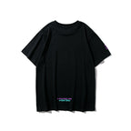 Bathing Ape T-Shirt Summer Printing Colorful Graffiti Short Sleeve T-shirt Men and Women