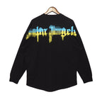 Palm Angle Sweatshirt Palm Angels Graffiti Letter Long Sleeve T-shirt Men and Women High Street Couple