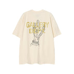 Gallery Dept T Shirts Short Sleeve Los Angeles Gallery Dept Male and Female Couples Wear Loose BF