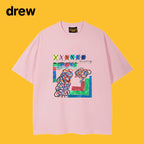 Drew T-shirts Graffiti Printing T-shirt
