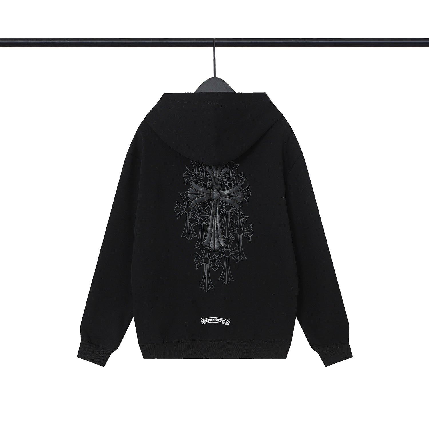 Chrome Heart Hoodie Cross Hooded Jacket Casual Couple
