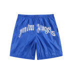 Palm Angle Shorts Palm Angels Letter Logo Casual Shorts Men's and Women's Sports Shorts