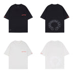 Chrome Heart T Shirts Chrome Hearts Sanskrit Horseshoe Pattern Short Sleeve T-Shirt