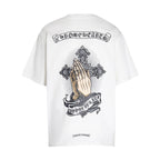 Chrome Heart T Shirts T-Shirt Loose Cross Print