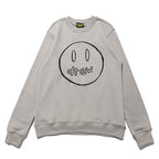 Drew House Sweatshirts Unisex Sketch Smiley Face Crew Neck Sweater