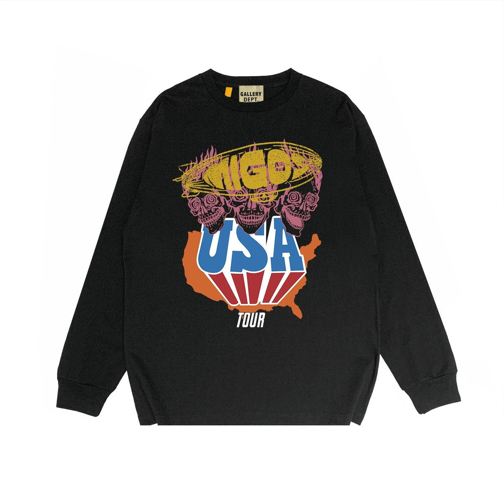 Gallery Dept Long Sleeve Shirt Long Sleeve Long-Sleeved T-shirt Blouse