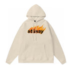 Stussy Hoodie Fall/Winter Fleece Hooded Sweater
