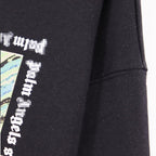 Palm Angle Sweatshirt Palm Angels Color Logo Printing Long Sleeve Crew Neck Sweater Men and Women