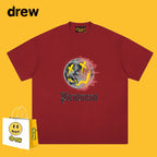 Drew T-shirts Cotton Short Sleeve Loose Men's Short Sleeve
