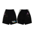 Gallery Dept Shorts Hand Painted Splash Ink Color Matching Casual Shorts