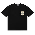 Rhude T-shirt Ski Theme Letter Print Short Sleeve T-shirt