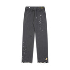 Gallery Dept Sweatpants Hand-painted ink-splashing contrasting casual trousers