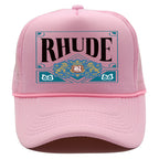 Rhude Hat Shade Mesh Cap Casual Baseball Cap Couple