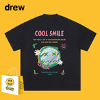 Drew T-shirts Loose round Neck Couple