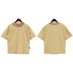 Palm Angels T-shirt Collar Letter Print Short Sleeve T-shirt