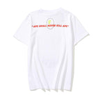 Bathing Ape T-Shirt Summer Pink Letter Print Short-Sleeve T-shirt