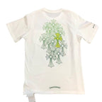 Chrome Heart T Shirts CH Horseshoe Croix Cross Sanskrit Casual Short Sleeve T-Shirt