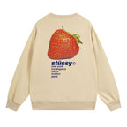 Stussy Sweatshirts Autumn/Winter Fleece Couple Sweatshirts