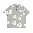 Denim Tears T-shirts Kapok Short-Sleeved Shirt Casual Shirt