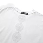 Chrome Heart T Shirts Crowe Cross Print Short Sleeve T-Shirt Loose