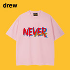 Drew T-shirts Printed Smiley T-shirt Loose
