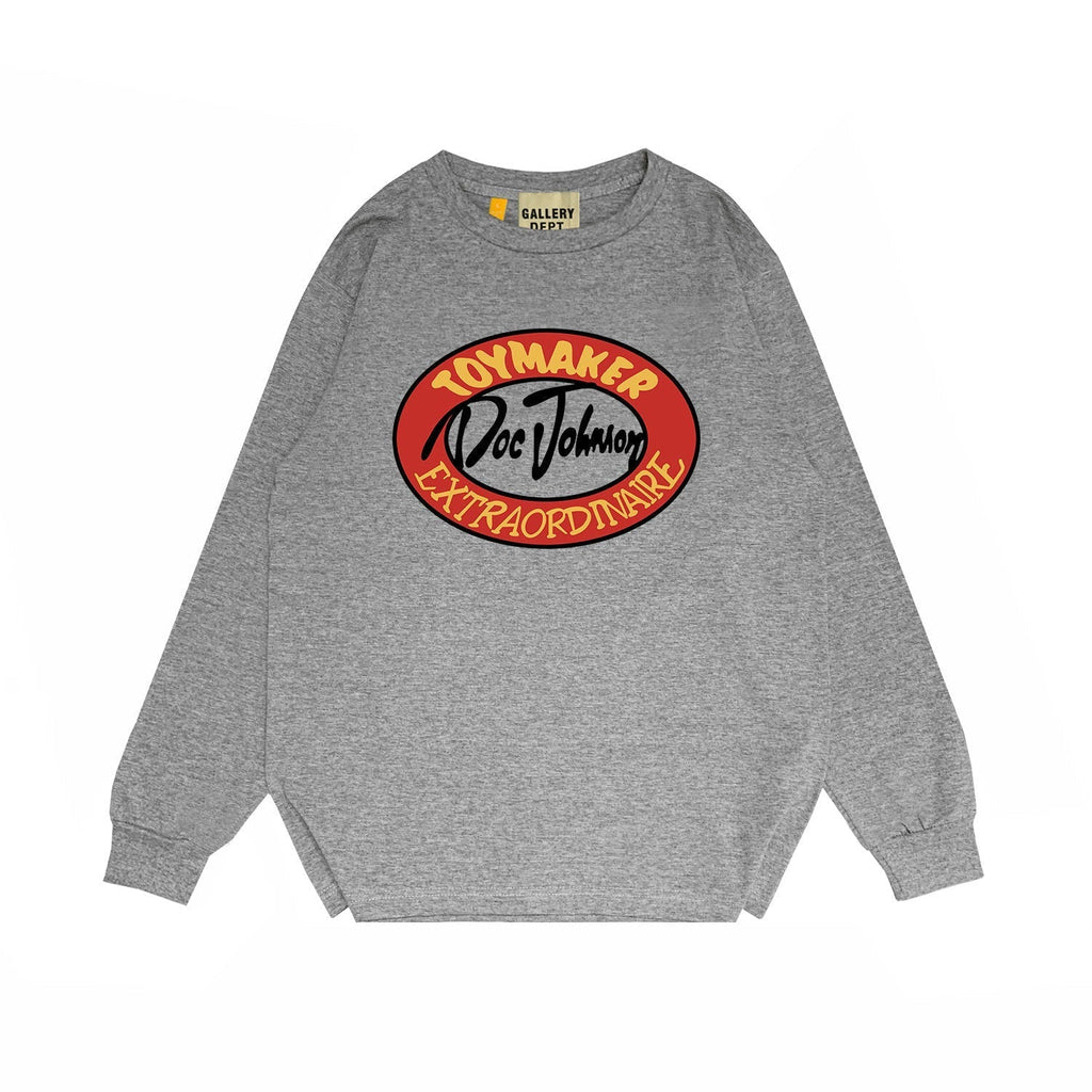 Gallery Dept Long Sleeved Shirt Fashion Brand Long Sleeve Long-Sleeved T-shirt Blouse