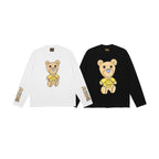 Drew House Sweatshirts Unisex Cartoon Bear Crew Neck Loose Sweater