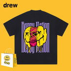 Drew T-shirts Short Sleeve T-shirt Loose round Neck