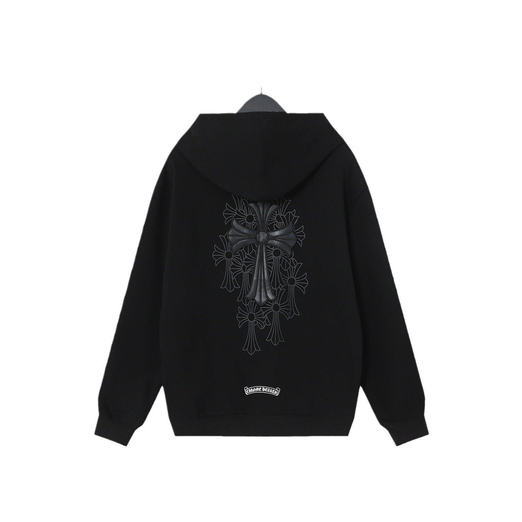 Chrome Heart Hoodie Cross Hooded Jacket Casual Couple
