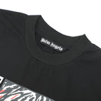 Palm Angels T-shirt Angel Alphabet Slogan Short Palm Sleeve T-shirt