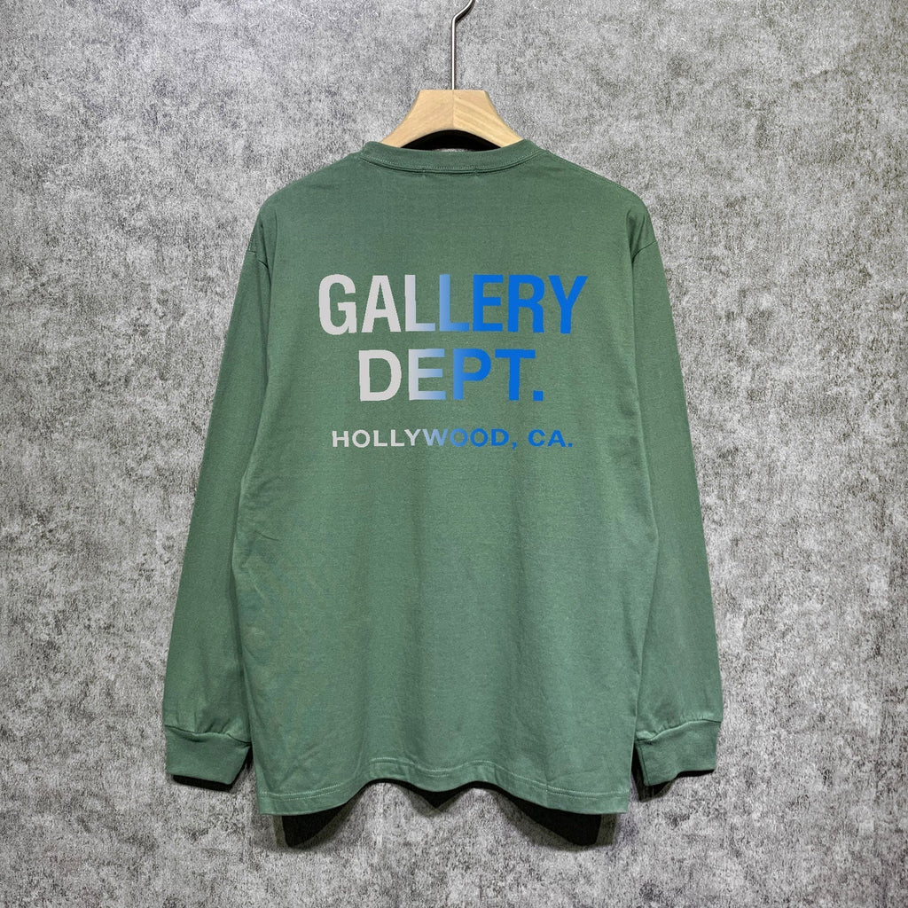 Gallery Dept Long Sleeved Shirt Fashion Brand Long Sleeve Long-Sleeved T-shirt Blouse