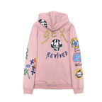 Chrome Heart Hoodie Sanskrit graffiti hooded sweater men's and women's hoodies jacket