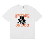 Rhude T-shirt Hound Letter Print Short Sleeve T-shirt