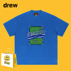 Drew T-shirts Short Sleeve T-shirt Smiley Face Short Sleeve