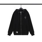 Chrome Heart Hoodie Cross Hooded Jacket Casual Couple